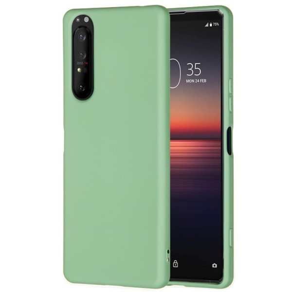 „Shell“ cieta silikona (TPU) apvalks - zaļš (Xperia 5 II)