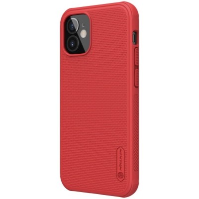 Appe iPhone 12 Mini „Nillkin“ Frosted Shield Pro raudonas dėklas - nugarėlė | Priedai.lt