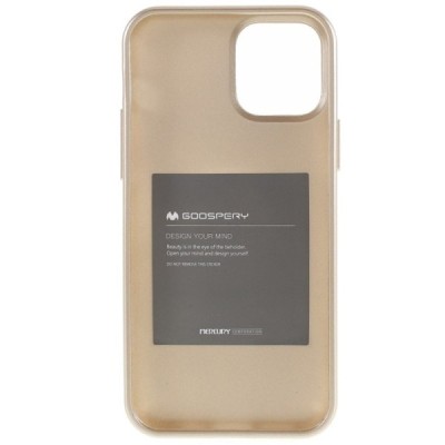 Apple iPhone 12 Pro Max Mercury zelta cieta silikona (TPU) apvalks | vacins.lv