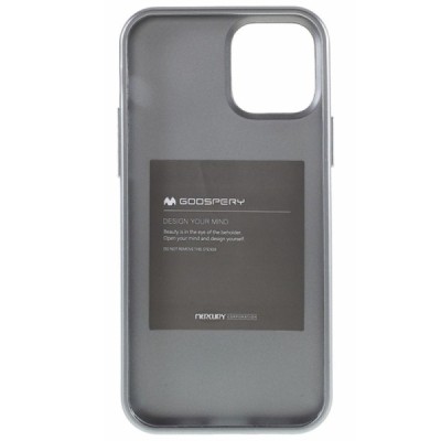 Apple iPhone 12 Pro Max Mercury pelēks cieta silikona (TPU) apvalks | Vacins.lv