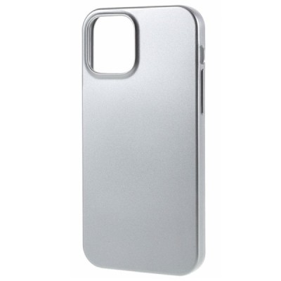 Apple iPhone 12 Pro Max Mercury pelēks cieta silikona (TPU) apvalks | Vacins.lv