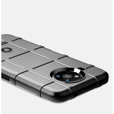 Nokia 8.3 kieto silikono TPU juodas dėklas - nugarėlė | Priedai.lt