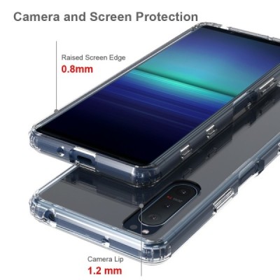 Sony Xperia 5 II cieta silikona (TPU) dzidrs vāciņš | Vacins.lv