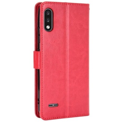 LG K22 „Split“ sērijas sarkans atvērams maciņš, maks | Vacins.lv