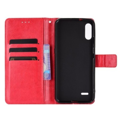 LG K22 „Split“ sērijas sarkans atvērams maciņš, maks | Vacins.lv