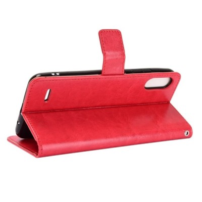 LG K22 „Split“ sērijas sarkans atvērams maciņš, maks | Vacins.lv