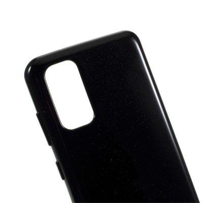 Samsung Galaxy S20 FE (Fan Edition) Mercury juodas kieto silikono tpu dėklas - nugarėlė | Priedai.lt