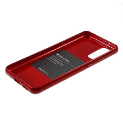 Samsung Galaxy S20 FE (Fan Edition) Mercury raudonas kieto silikono tpu dėklas - nugarėlė | Priedai.lt