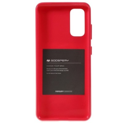 Samsung Galaxy S20 FE (Fan Edition) Mercury tamsiai rožinis kieto silikono tpu dėklas - nugarėlė | Priedai.lt