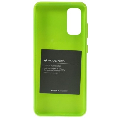 Samsung Galaxy S20 FE (Fan Edition) Mercury zaļš cieta silikona (TPU) apvalks | Vacins.lv