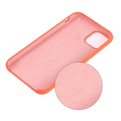 Apple iPhone 11 cieta silikona (TPU) oranžs apvalks | vacins.lv