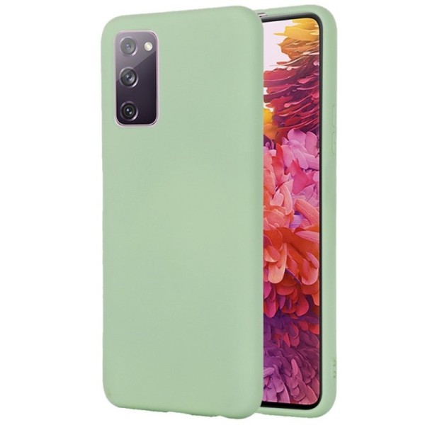 „Shell“ kieto silikono (TPU) dėklas - žalias (Galaxy S20 FE)