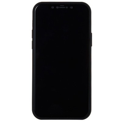 Apple iPhone 12 Mini kieto silikono TPU juodas dėklas - nugarėlė | Priedai.lt