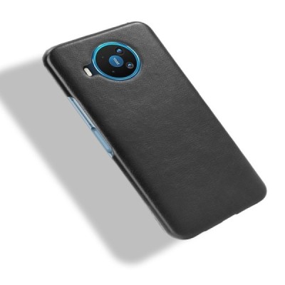 Soft Slim serijos Nokia 8.3 juodas odinis dėklas - nugarėlė | Priedai.lt
