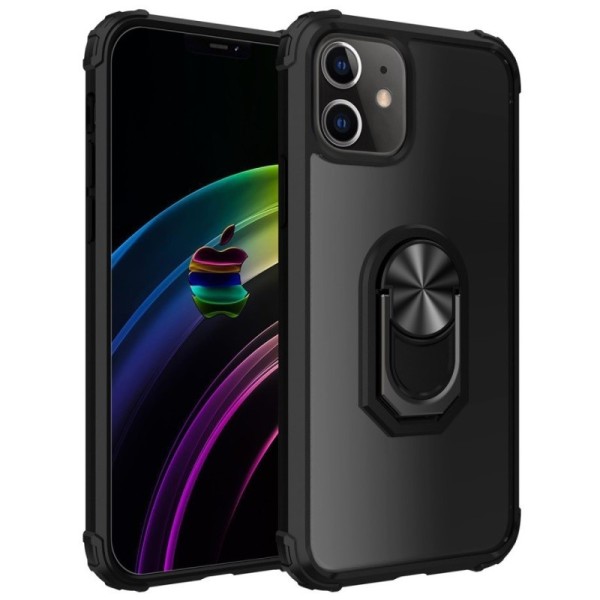 „Kickstand“ sustiprintos apsaugos dėklas - skaidrus (iPhone 12 Mini)