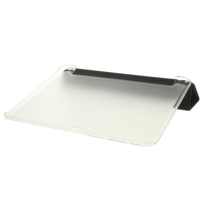 Samsung Galaxy Tab 4 10.1 T535 (T530, T531) atverčiamas pastatomas juodas dėklas / Priedai.lt