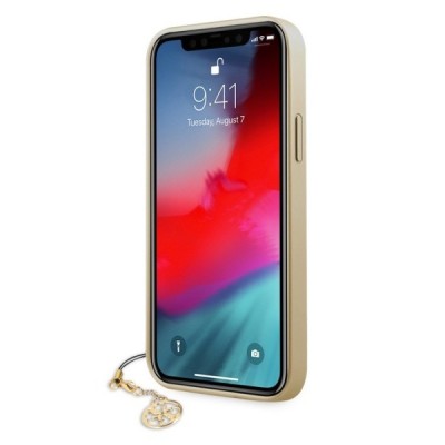 Apple iPhone 12 Mini „Guess“ brūns silikons apvalks | Vacins.lv