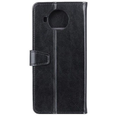 Xiaomi Mi 10T Lite 5G atvēramais ādas melns maciņš (maks) | Vacins.lv