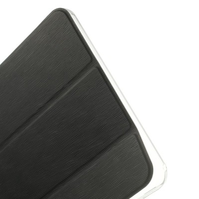 Samsung Galaxy Tab 4 10.1 T535 (T530, T531) atverčiamas pastatomas juodas dėklas / Priedai.lt