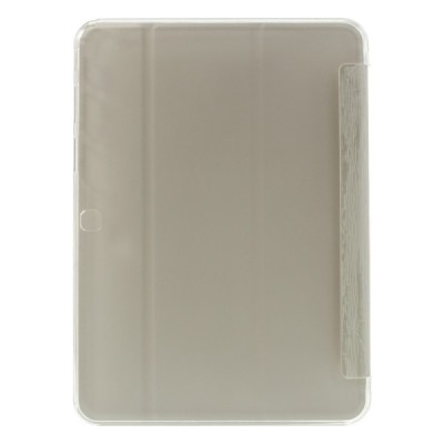 Samsung Galaxy Tab 4 10.1 T535 (T530, T531) atvēramais balts maciņš / Vacins.lv