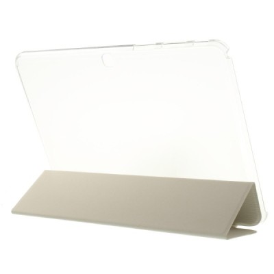 Samsung Galaxy Tab 4 10.1 T535 (T530, T531) atvēramais balts maciņš / Vacins.lv