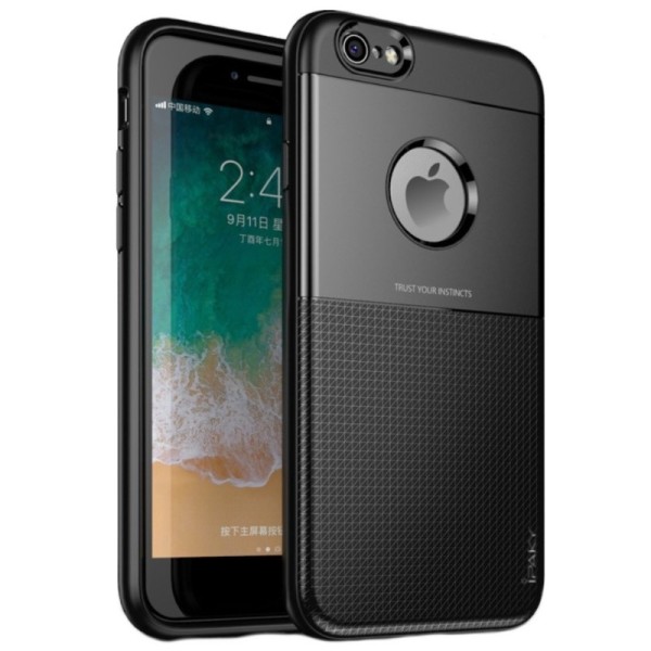 „IPAKY“ Shield dėklas - juodas (iPhone 6 Plus / 6s Plus)