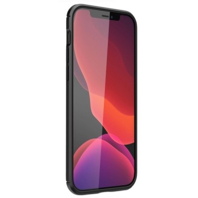 Apple iPhone 12 Pro Max „Carbon“ cieta silikona (TPU) melns vāciņš | Vacins.lv