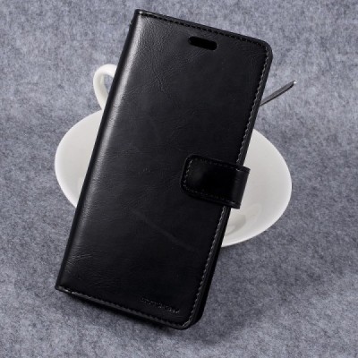 „Mercury“ Mansoor Samsung Galaxy S8+ (G955) juodas odinis dėklas | Priedai.lt