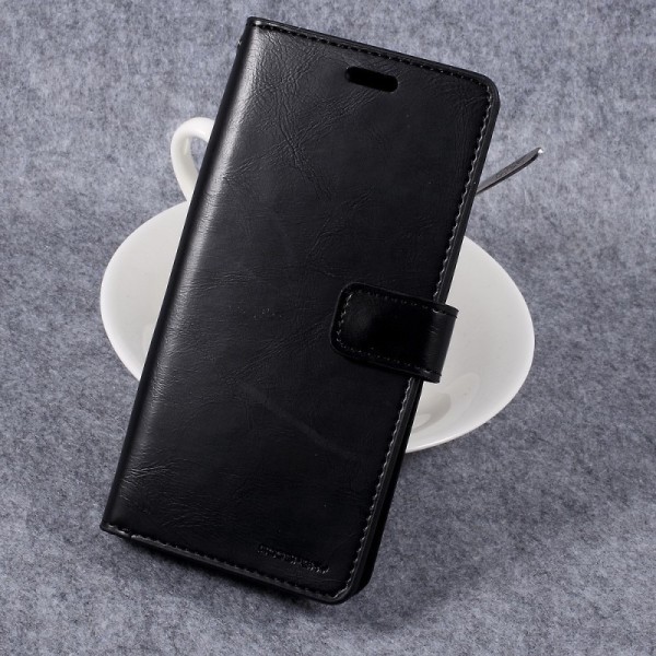 „Mercury“ Mansoor atverčiamas dėklas - juodas (Galaxy S8+)