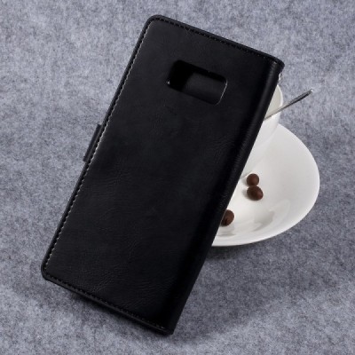 „Mercury“ Mansoor Samsung Galaxy S8+ (G955) juodas odinis dėklas | Priedai.lt