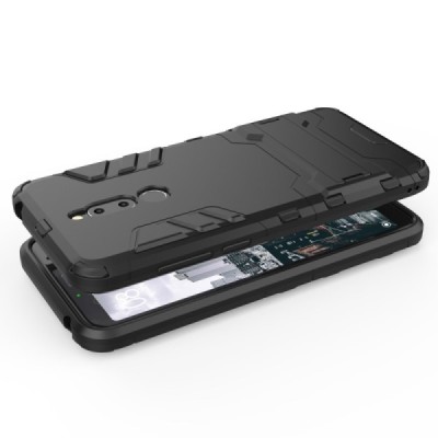 Pastiprinātas aizsardzības melns Meizu M6T apvalks | Vacins.lv