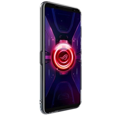 Asus Rog Phone 3 (ZS661KS) „Imak“ kieto silikono TPU skaidrus dėklas - nugarėlė | Priedai.lt