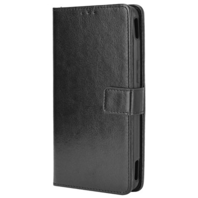 Asus Rog Phone 3 (ZS661KS) atverčiamas juodas odinis retro dėklas - piniginė | Priedai.lt