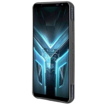 Asus Rog Phone 3 (ZS661KS) „Bi-Color“ Splicing melns ādas apvalks | Vacins.lv