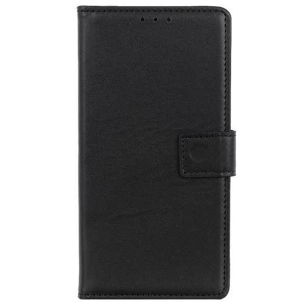 „Casual“ atvēramais vāciņš - melns (Moto G8 Power Lite)