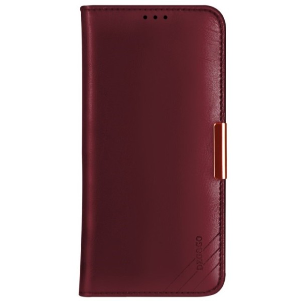 „Dzgogo“ Royale atvēramais maciņš - bordo (iPhone 12 Pro Max)