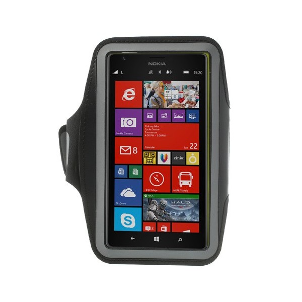 Dėklas sportui (raištis ant rankos) - juodas (XXL dydis)