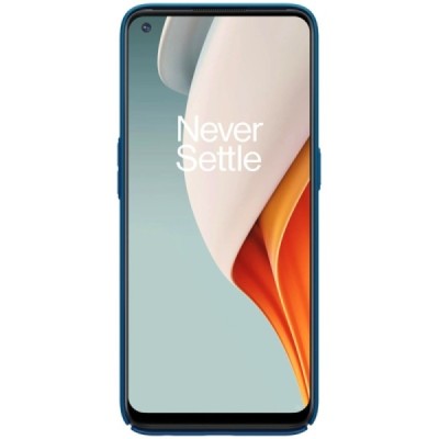 Nillkin Frosted Shield OnePlus Nord N100 zils plastmasas futrālis | Vacins.lv