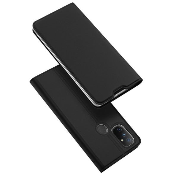 „Dux Ducis“ Skin atvērams maciņš - melns (OnePlus Nord N100)