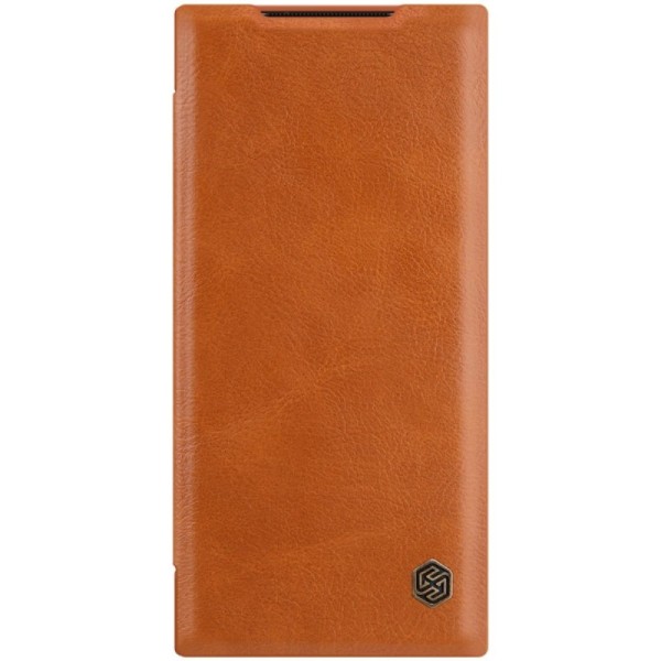 „Nillkin“ Qin atvēramais maciņš - brūns (Galaxy Note 20 Ultra)