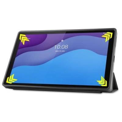 Lenovo Tab M10 10.1" HD Gen 2 (X306F, X306X) solīds atvēramais melns maciņš - vāciņš | Vacins.lv