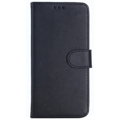 OnePlus 5T atverčiamas juodas odinis retro dėklas - piniginė / Priedai.lt