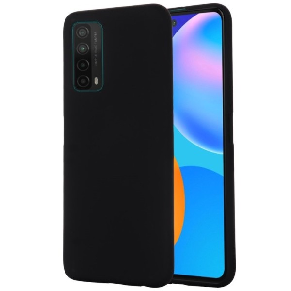 „Shell“ kieto silikono (TPU) dėklas - juodas (P smart 2021)