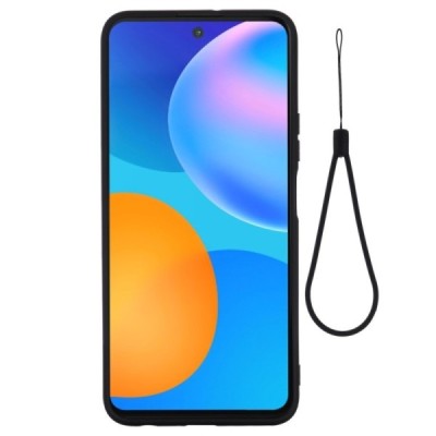 Huawei P smart 2021 Shell kieto silikono TPU juodas dėklas - nugarėlė | Priedai.lt