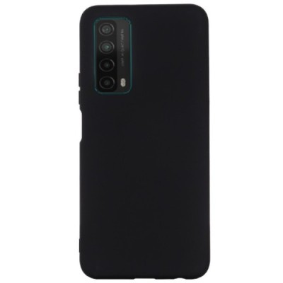 Huawei P smart 2021 Shell kieto silikono TPU juodas dėklas - nugarėlė | Priedai.lt