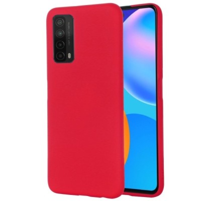 Huawei P smart 2021 „Shell“ cieta silikona (TPU) sarkans apvalks | vacins.lv
