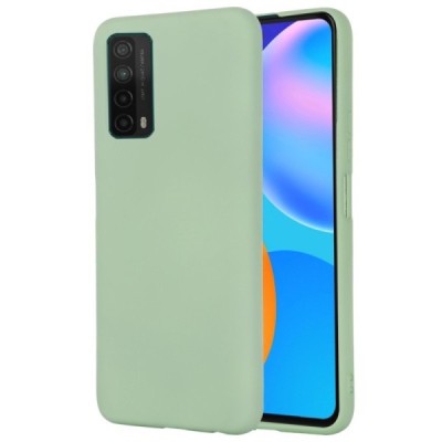 Huawei P smart 2021 Shell kieto silikono TPU žalias dėklas - nugarėlė | Priedai.lt