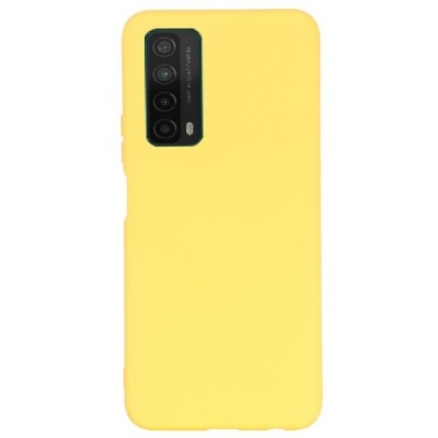 Huawei P smart 2021 „Shell“ cieta silikona (TPU) dzeltens apvalks | vacins.lv