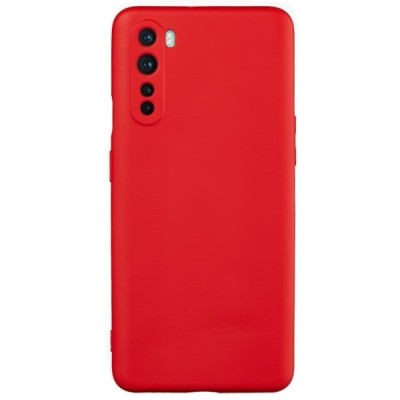 OnePlus Nord „Shell“ cieta silikona (TPU) sarkans apvalks | vacins.lv