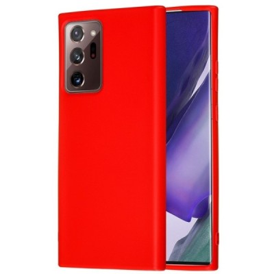 Samsung Galaxy Note 20 Ultra (N986F) „Shell“ cieta silikona (TPU) sarkans apvalks | vacins.lv